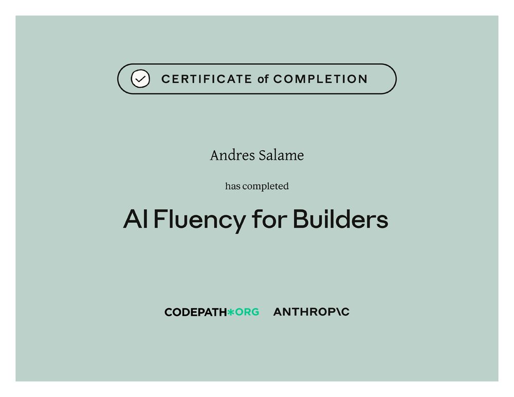 AI Fluency for Builders - Anthropic