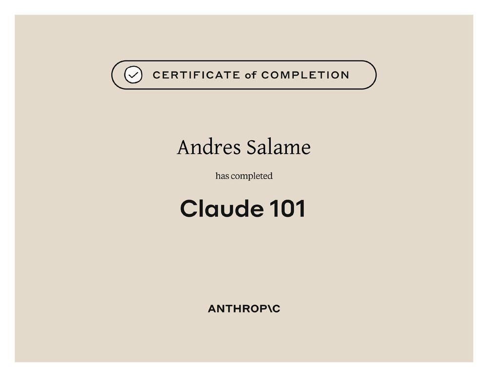 Claude 101 - Anthropic