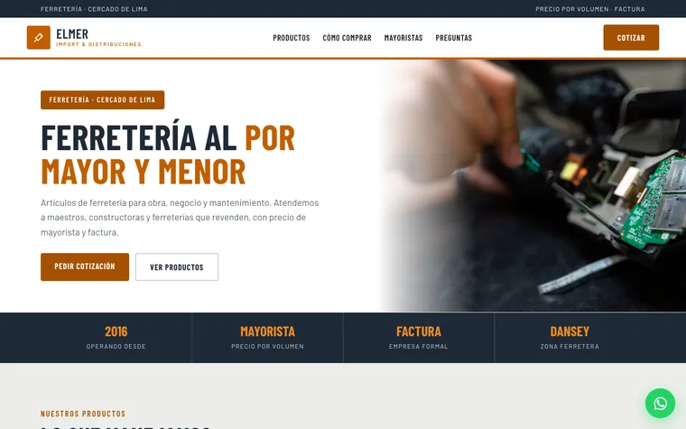 Distribuciones Elmer